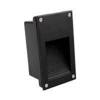 BALIZA LED 3W COOPER PRETO
