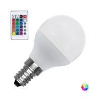 LÂMPADA LED E14 REGULÁVEL RGBW G45 4.5W