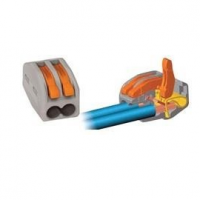 CAIXA DE LIGADOR RÁPIDO DE CABO FLEXÍVEL P/2 3 OU 5 ENTRADAS CINZA