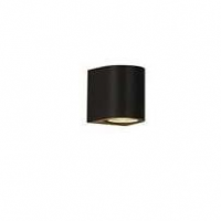 APLIQUE LED OVALIZADO PRETO 5W