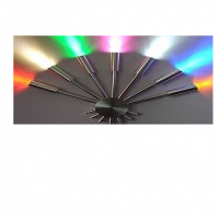 APLIQUE LED ALUMÍNIO 7W RGB FIXO