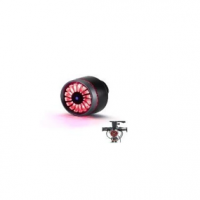 LANTERNA LED P/BICICLETA LUZ TRASEIRA