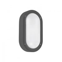 APLIQUE LED BASIC ALUMINIUM 7.4W IP65 CINZA URBANO