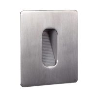 Aplique LED Encastrável Gea Effect Square IP65 2.2W para jardins e fachadas exteriores