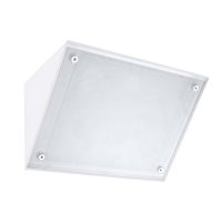 APLIQUE LED CURIE GLASS WHITE MEDIUM IP65 14W