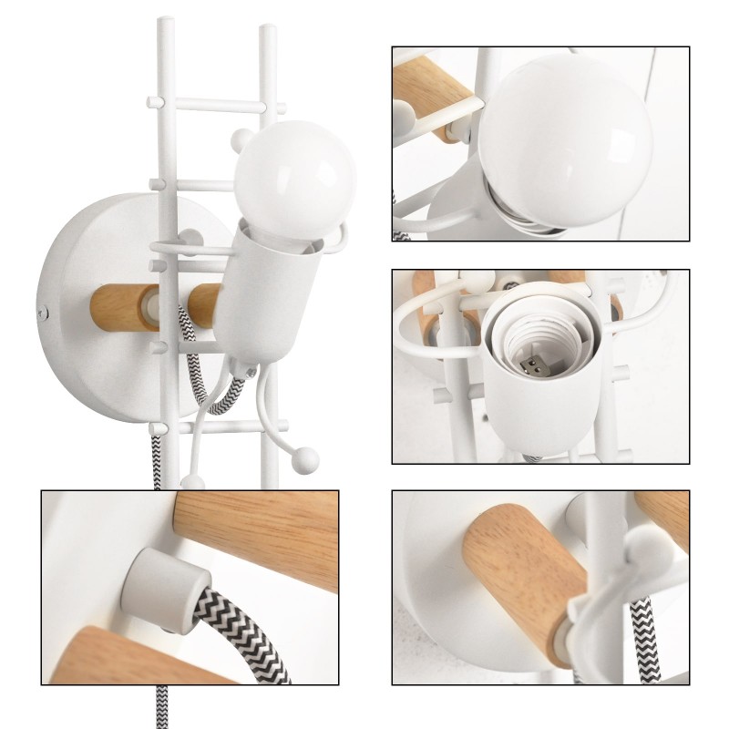 APLIQUE DE PAREDE DOLL LADDER - Image 3