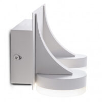 APLIQUE DE PAREDE LED 2X5W BRANCO AVA