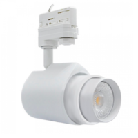 TRACKLIGHTS CREE COB LED AQUA ZOOMABLE 22W DIMÁVEL|BRANCO