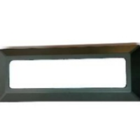 BALIZA LED SALIENTE FOSCO CINZA 120º