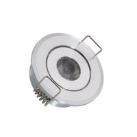 DOWNLIGHT LED 1W COB DIRECIONÁVEL REDONDO CORTE Ø45 MM