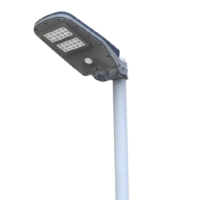 LUMINÁRIA SOLAR C/ SENSOR DE LUMINOSIDADE + MOVIMENTO 6.4W | SSCL-01