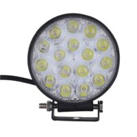 PROJETOR LED OFF ROAD REDONDO 48W 12/24V