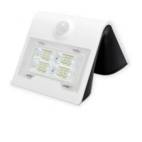 APLIQUE LED SOLAR C/SENSOR DE MOVIMENTO 2W | IP65