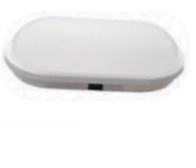 APLIQUE LED SALIENTE OVAL 20W | BRANCO