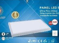 PAINEL LED SLIM 25MM ALTO 30 x 60 SALIENTE 24W (3CCT)
