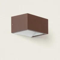 APLIQUE DE PAREDE EXTERIOR LED 9W ALUMÍNIO ILUMINAÇÃO DUPLA CARA CCT SSELECIONÁVEL SHEFFIELD