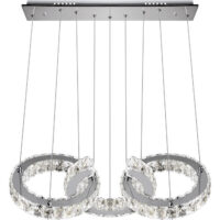 CANDEEIRO ARGON 1X66W LED 5280LM 3000K TRANSPARENTE