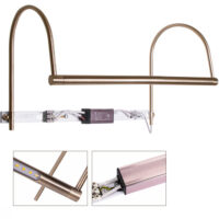 APLIQUE VHILS 1X4W LED 320LM 2700K OXIDADO