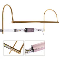 APLIQUE VHILS 1X5W LED 400LM 2700K DOURADO