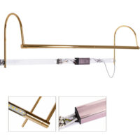 APLIQUE VHILS 1X7W LED 560LM 2700K DOURADO
