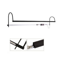 APLIQUE VHILS 1X12W LED 1200LM 2700K PRETO