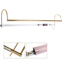 Aplique VHILS 1x12W LED 960lm 2700K Dourado