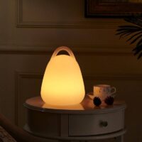 CANDEEIRO LED “FOLLOW ME” RECARREGÁVEL RGBW 2.4W IP65