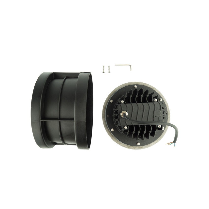 FOCO LED COB DE CHÃO CIRCULAR ENCASTRÁVEL 30W IP67 - Image 2