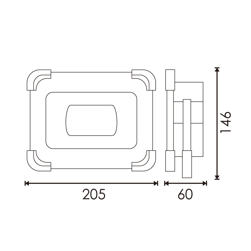 PROJETOR SOLAR LED PORTÁTIL C/ BATERIA POWER BANK 50W - Image 5