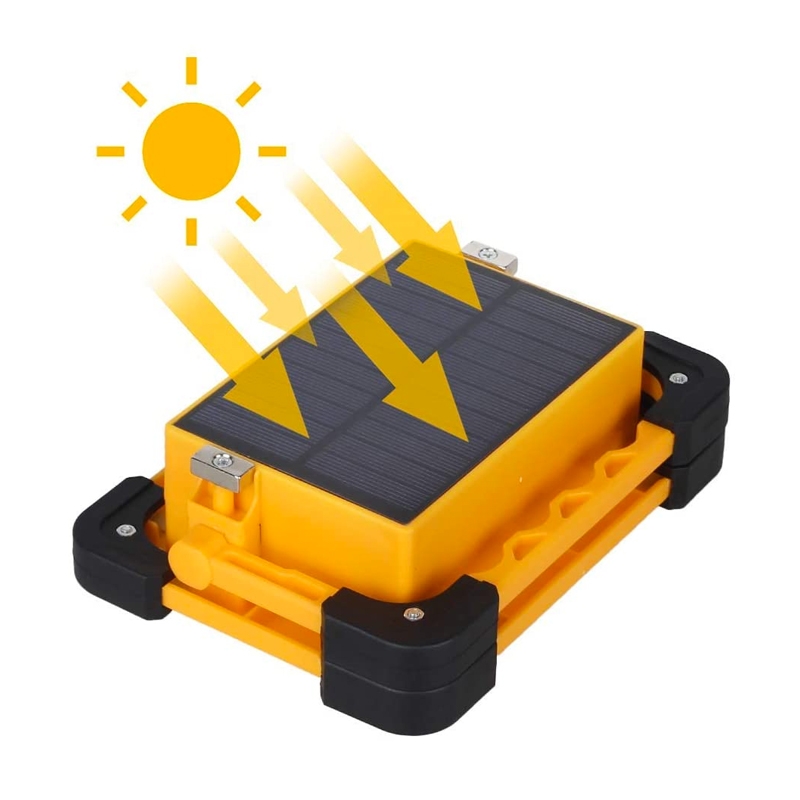 PROJETOR SOLAR LED PORTÁTIL C/ BATERIA POWER BANK 50W - Image 2