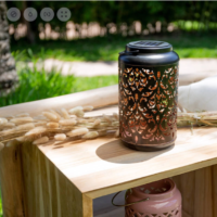 CANDEEIRO DE MESA LED SOLAR PORTÁTIL C/ BATERIA RECARREGÁVEL ERTÉ