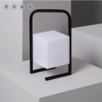 CANDEEIRO DE MESA LED PORTÁTIL TIBER 2,5W PARA USO EXTERIOR C/ BATERIA RECARREGÁVEL USB