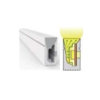PERFIL P/ FITAS NEON LED 12V OU 24V | 10X18MM