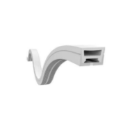 PERFIL P/ FITAS NEON LED 12V, 24V OU 220V | 14X14MM