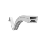 PERFIL P/ FITAS NEON LED 12V, 24V OU 220V | 20X20MM