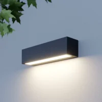 APLIQUE LED EXTERIOR DE PAREDE LENGO 25 CM | 9W