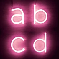 LETRAS NEON