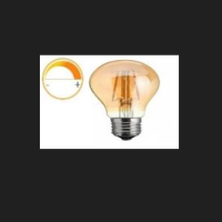 LÂMPADA LED E27 A60 FILAMENTO 6W | DIMÁVEL
