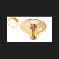 LÂMPADA LED E27 G125 FILAMENTO 8W | DIMÁVEL