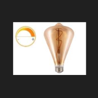 LÂMPADA LED E27 ST130 FILAMENTO 5W | DIMÁVEL