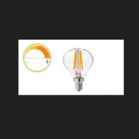 LÂMPADA LED E14 G45 FILAMENTO 4W 6500K | DIMÁVEL
