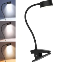 CANDEEIRO LED FLEXÍVEL REGULÁVEL C/ CLIP 2W/5V 3000/4000/6500K