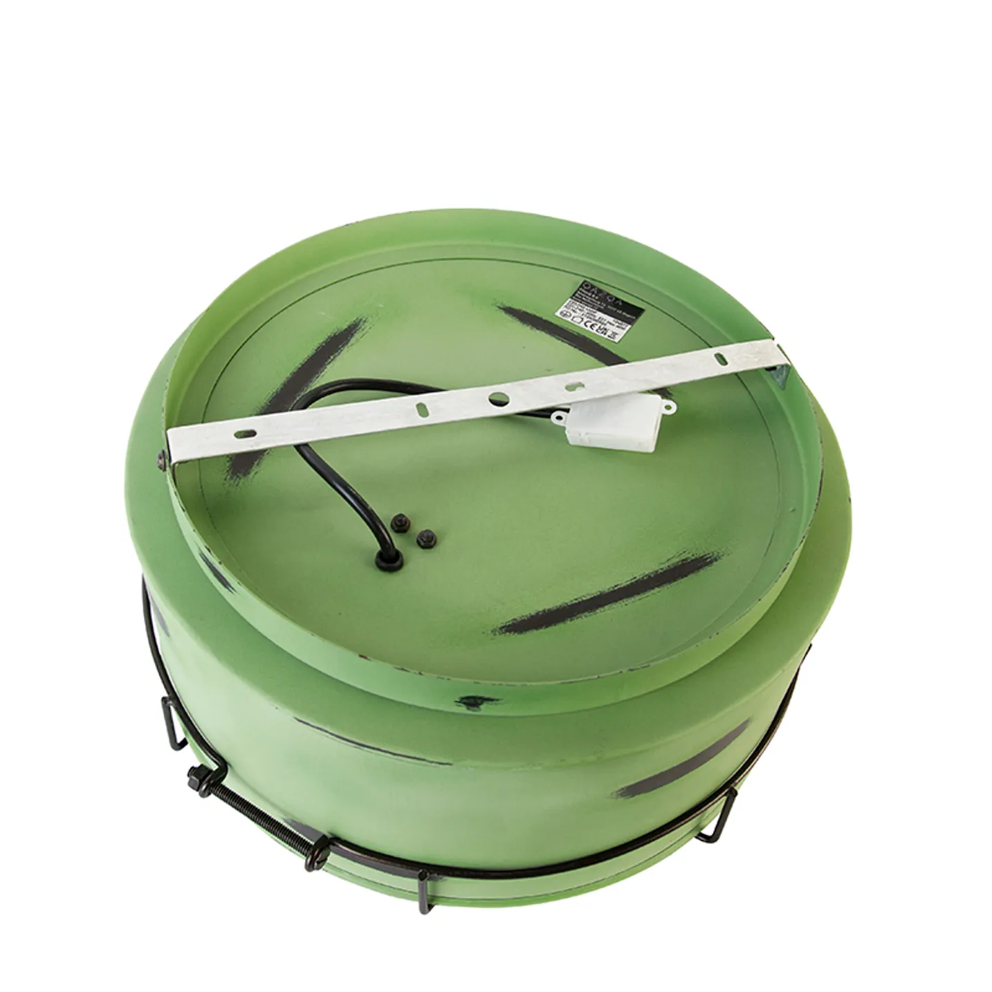 CANDEEIRO DE TETO INDUSTRIAL VERDE 35 CM | BARRIL - Image 4