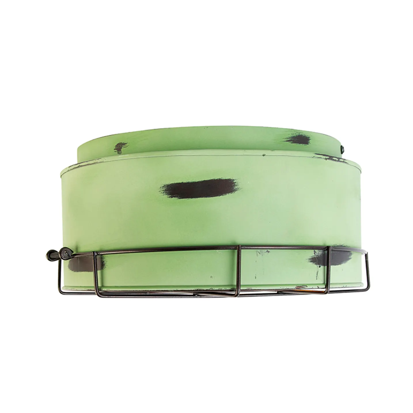 CANDEEIRO DE TETO INDUSTRIAL VERDE 35 CM | BARRIL - Image 8