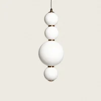 CANDEEIRO SUSPENSO LED 4.2W METAL E VIDRO SLIM ATIRA