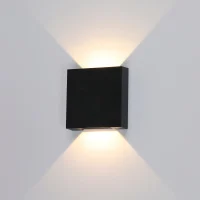 APLIQUE DE PAREDE LED QUADRADO 4W IP65 | 2 LADOS