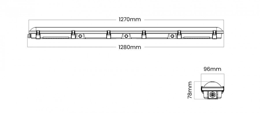 ARMADURA LED ADIB II 20W/40W 3CCT - Image 3