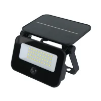 PROJETOR LED SOLAR 10W CCT IP65 C/ SENSOR