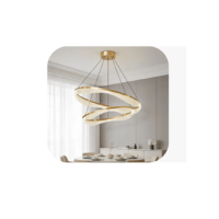 CANDEEIRO LED CCT C/ 2 ANÉIS | 07/CCT-KX803-80W
