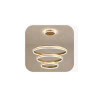 CANDEEIRO LED CCT C/ 3 ANÉIS | 07/CCT-KX804-190W